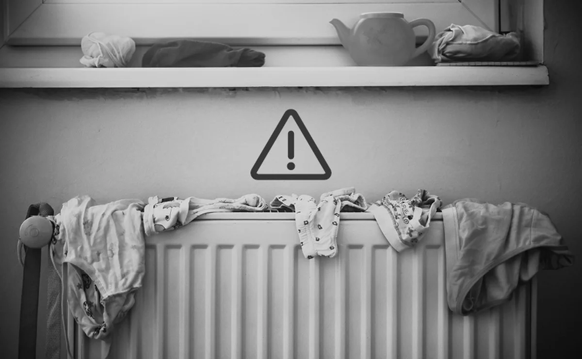 Vysušuju prádlo na radiátoru? Fyzioterapeut mi řekl co se stane do půl roku