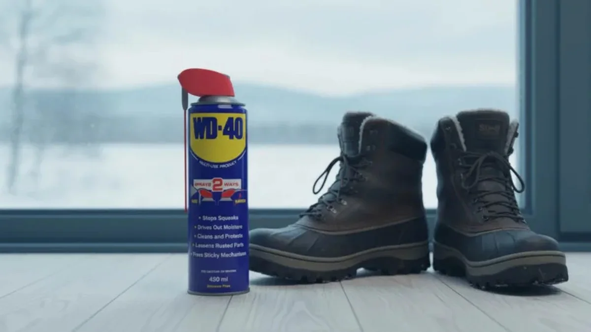 WD-40 na zimní boty změní vaši zimu na jednoduchý krok