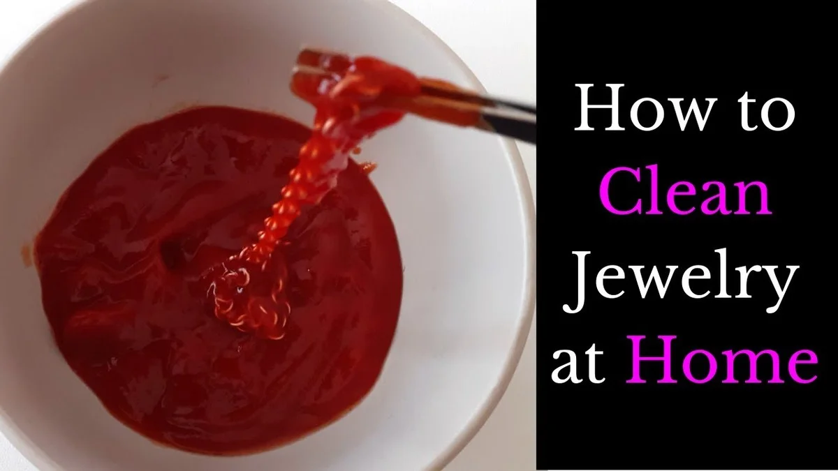 Ketchup na šperkech? Jak se čistilo před chemickými prostředky - image 1