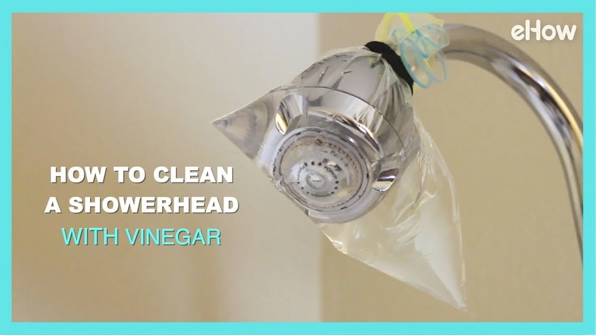 Ocet a jedlá soda na sprchové hlavici: co se stane za noc