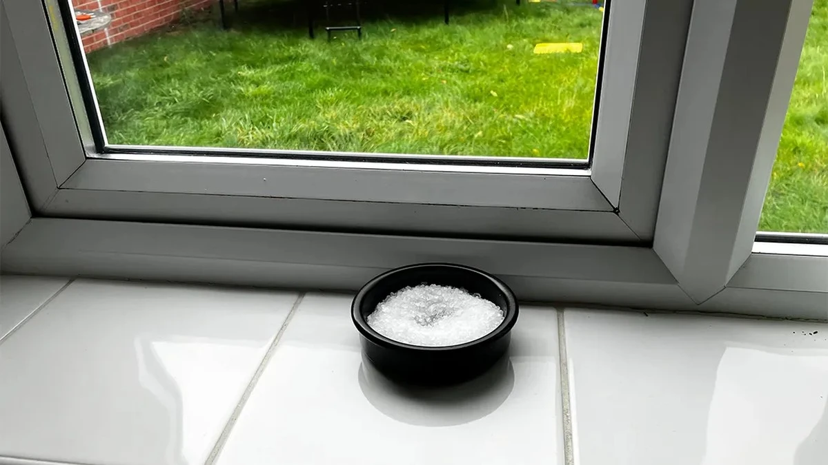 Sůl na okenních parápech: tajemství bez vlhkosti, kterou všichni přehlížejí