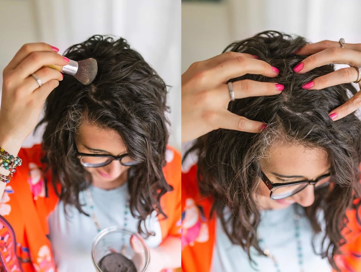 Kukuřičný škrob místo drahého suchého šampónu na vlasy