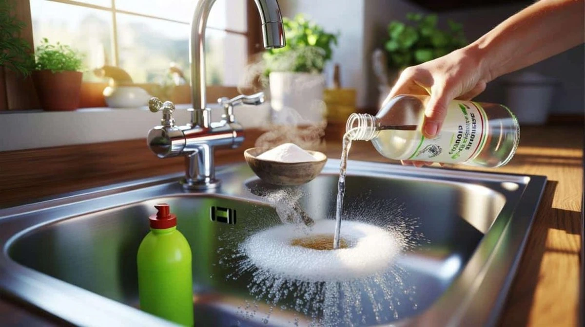 Obyčejný ocet v umyvadlo: jak rozehnat zápachy bez toxinů - image 1