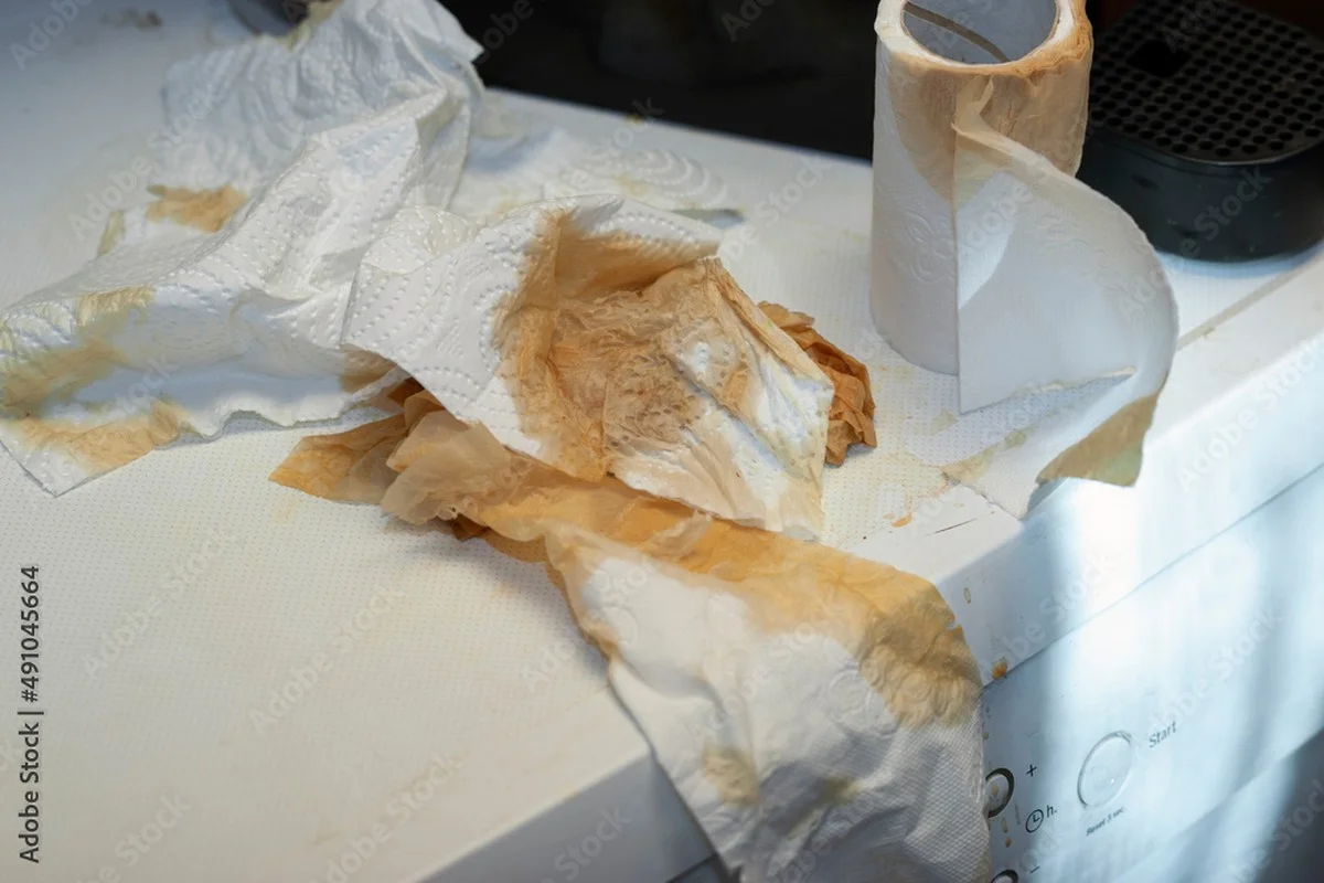 Papírové ručníky pod dřez: nejjednodušší detekce úniku vody - image 1