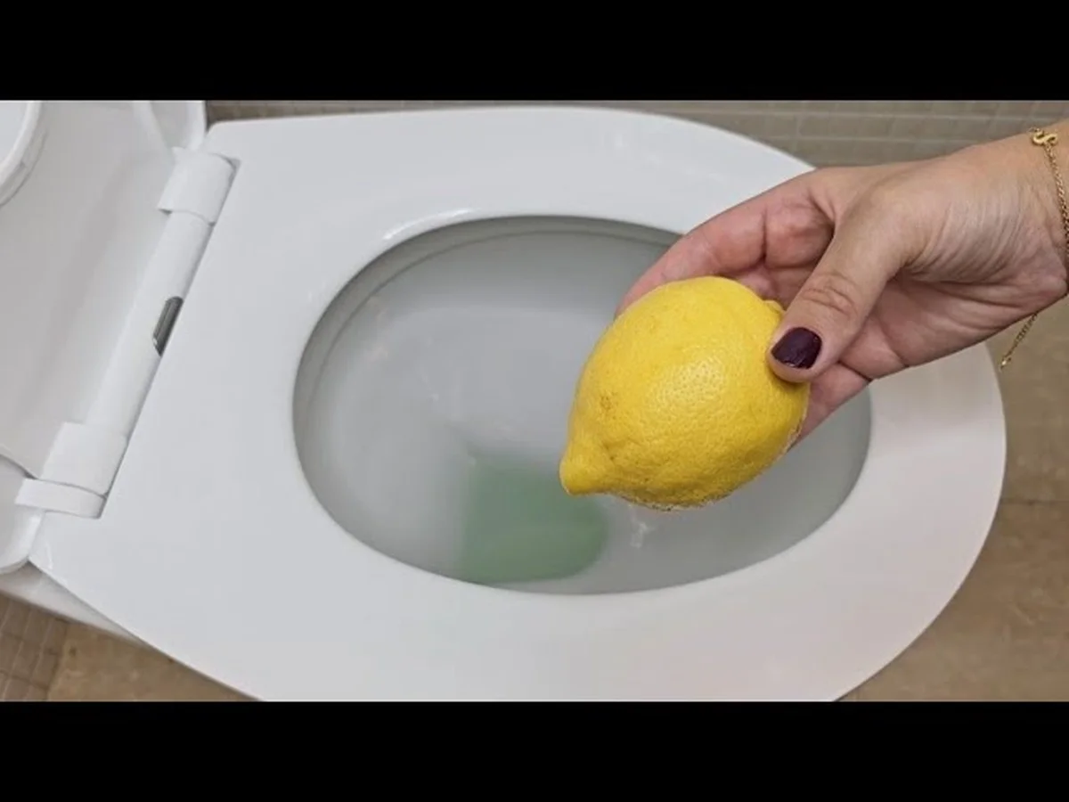 Citrónová kůra v splachovací nádržce: zázrak, který čistí sám od sebe